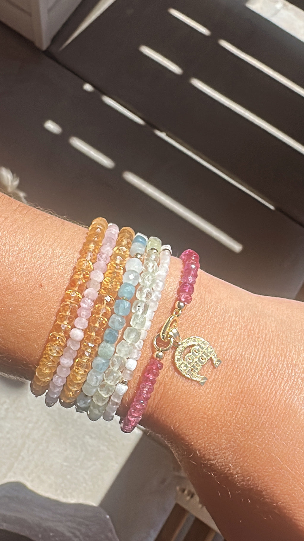 Gemstone Strand Bracelet