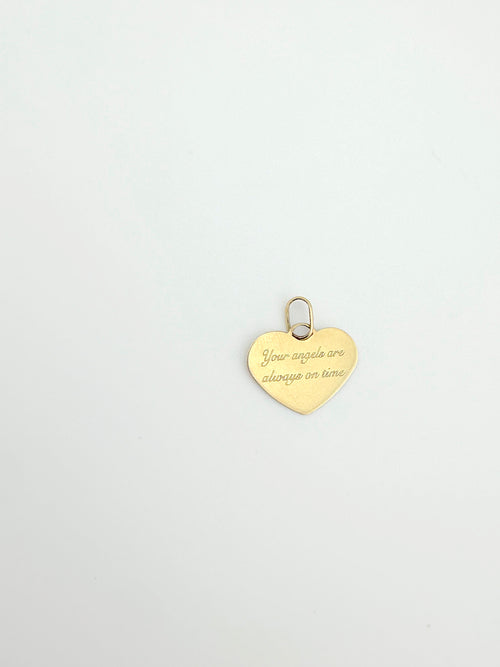 14k Angel Number Talisman Charm
