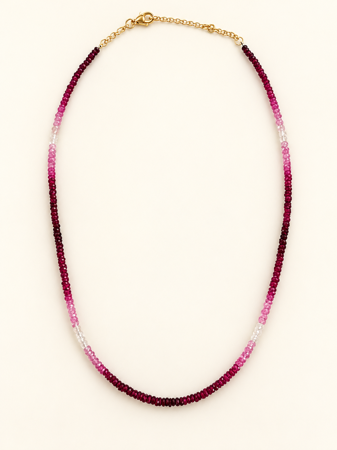 Natural Ruby Spectra Necklace