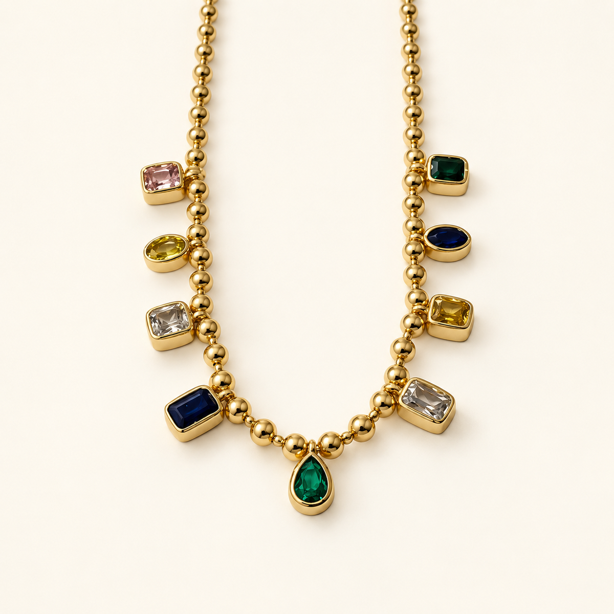 Multi Gemstone Necklace