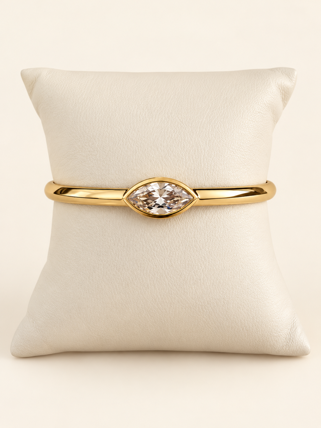 Solitare Bangle Bracelet