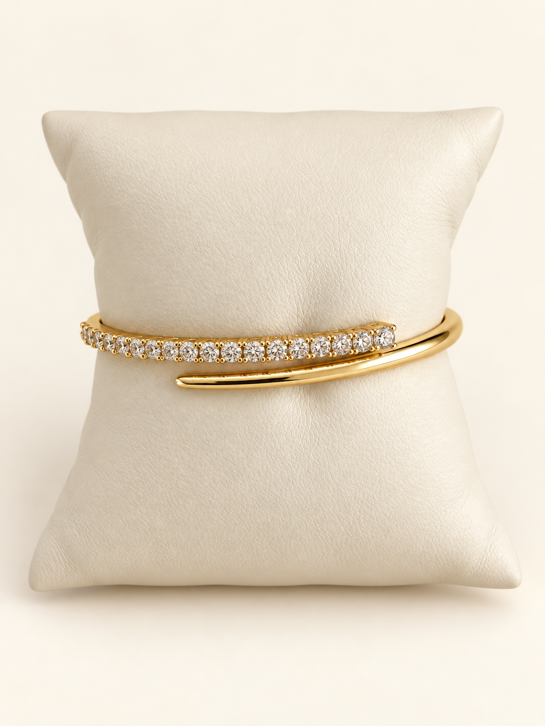 Wrap Cuff Tennis Bracelet