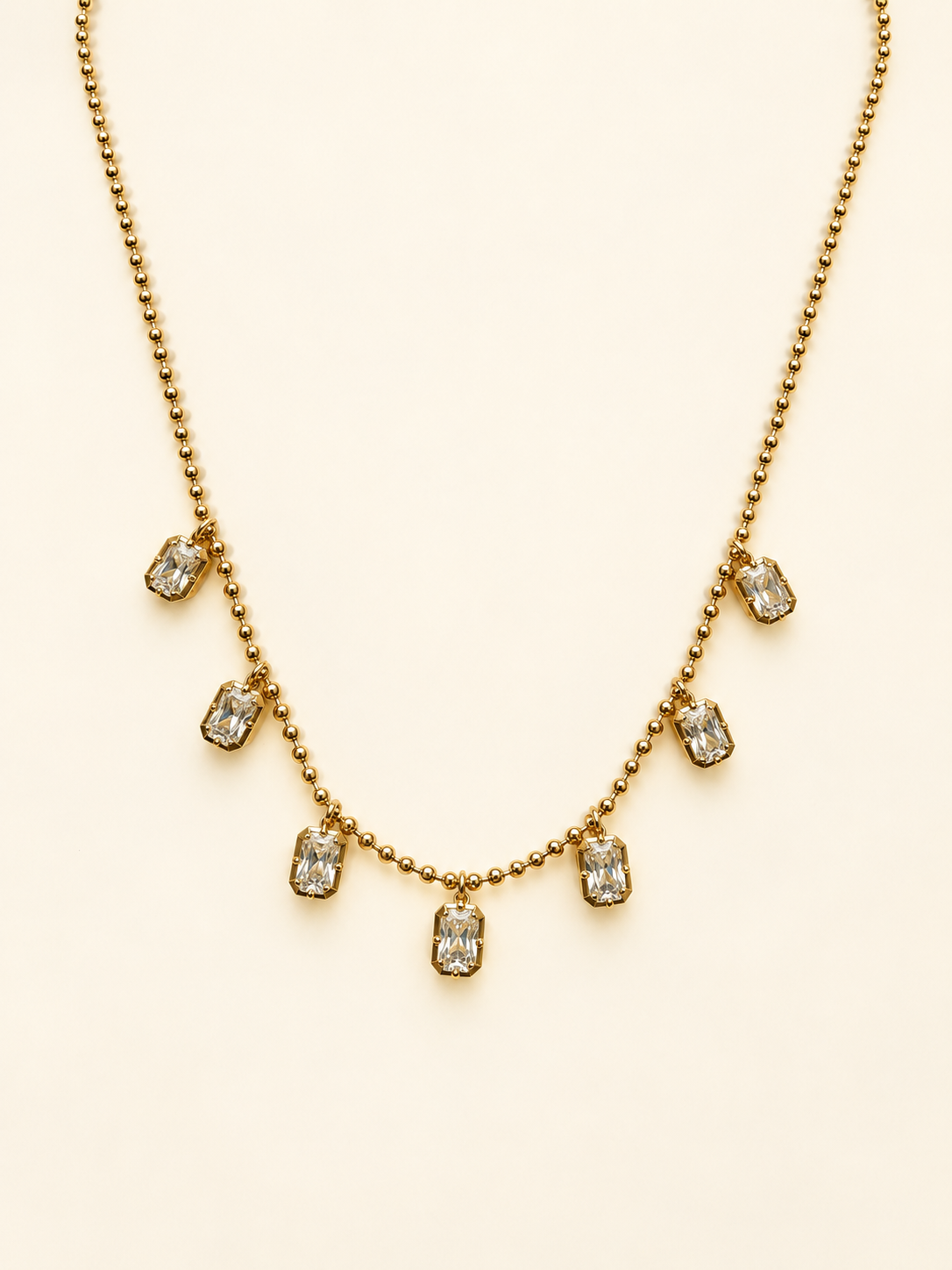 Emerald Confetti Necklace