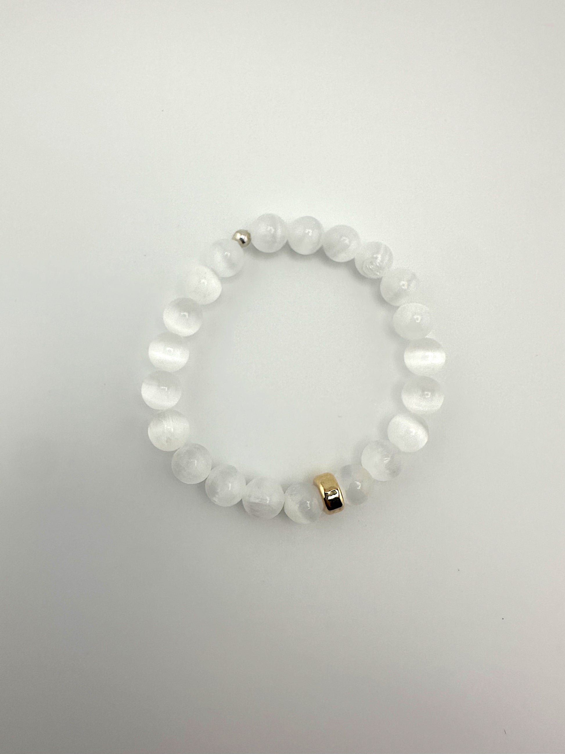Serene Selenite Bracelet