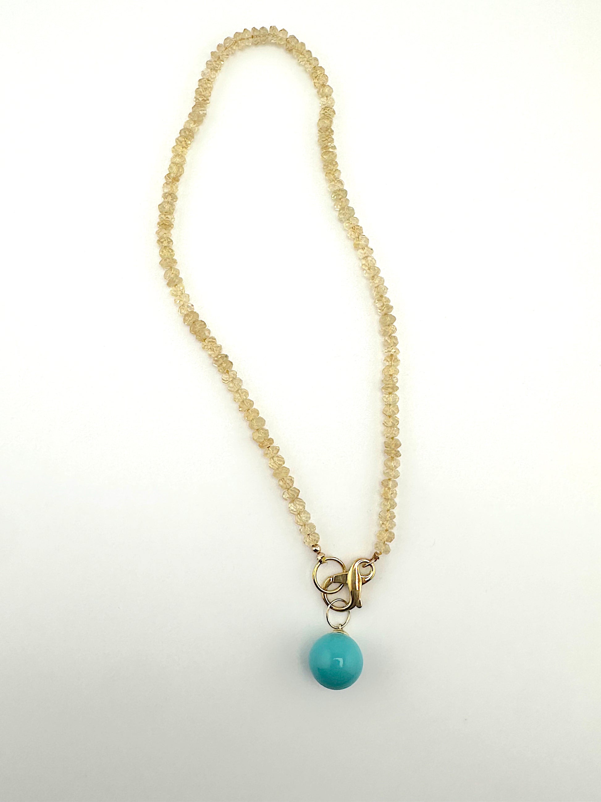 Luminous Citrine Necklace
