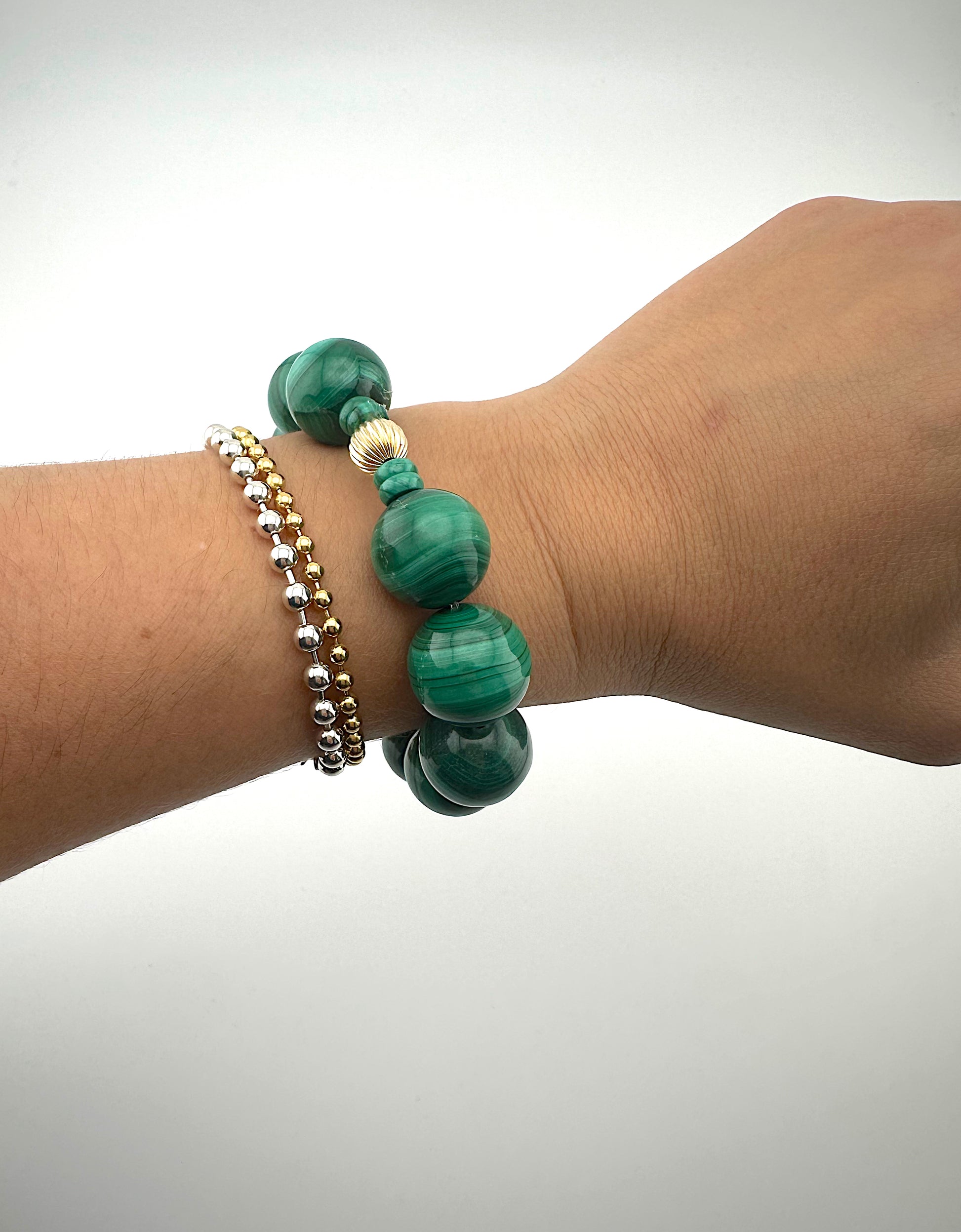 Luxe Malachite Bracelet