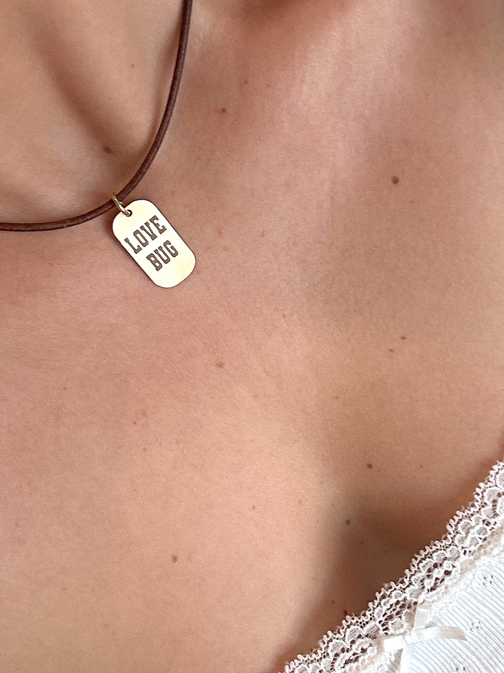 Leather Cord Necklace