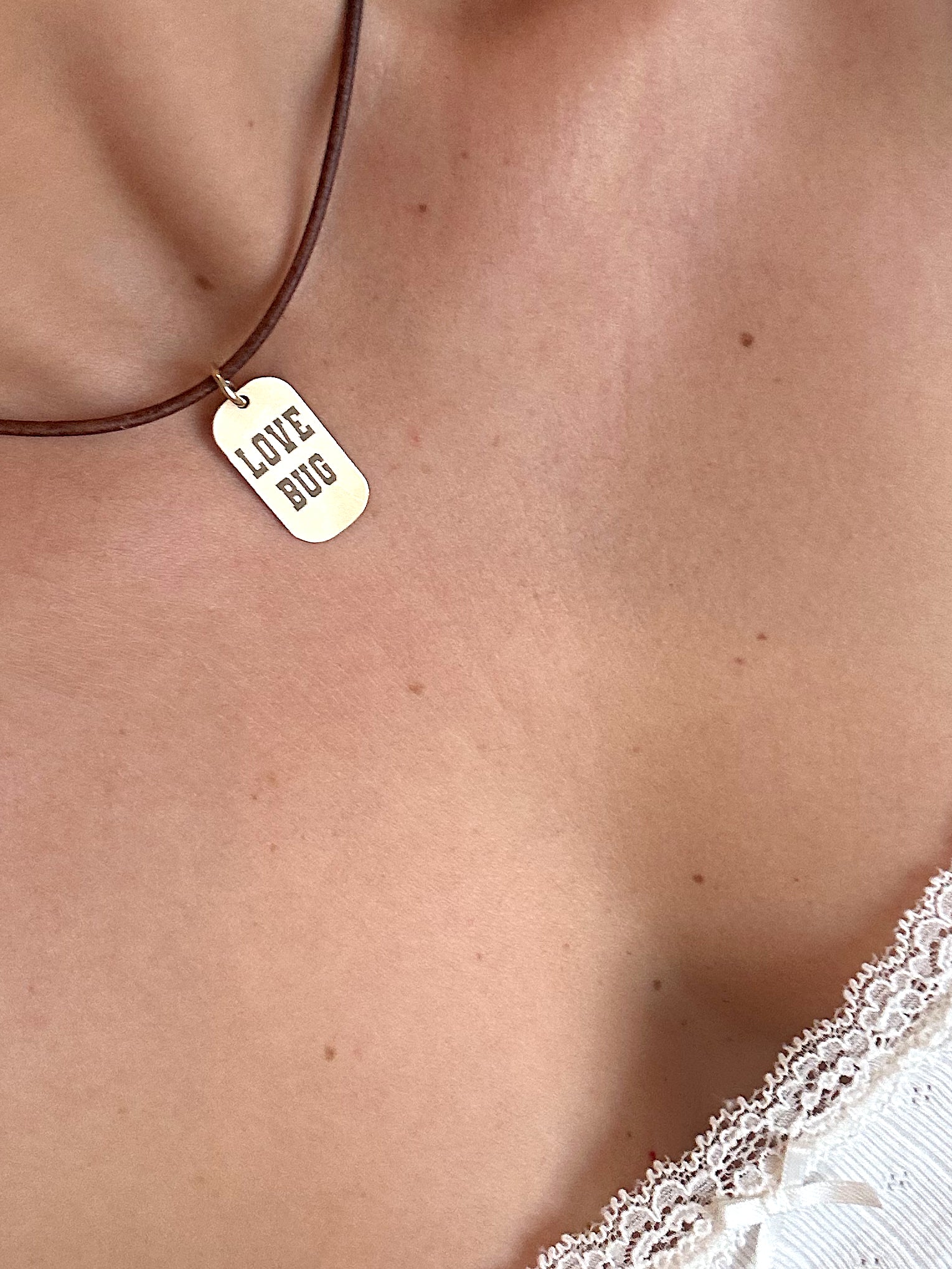 Leather Cord Necklace