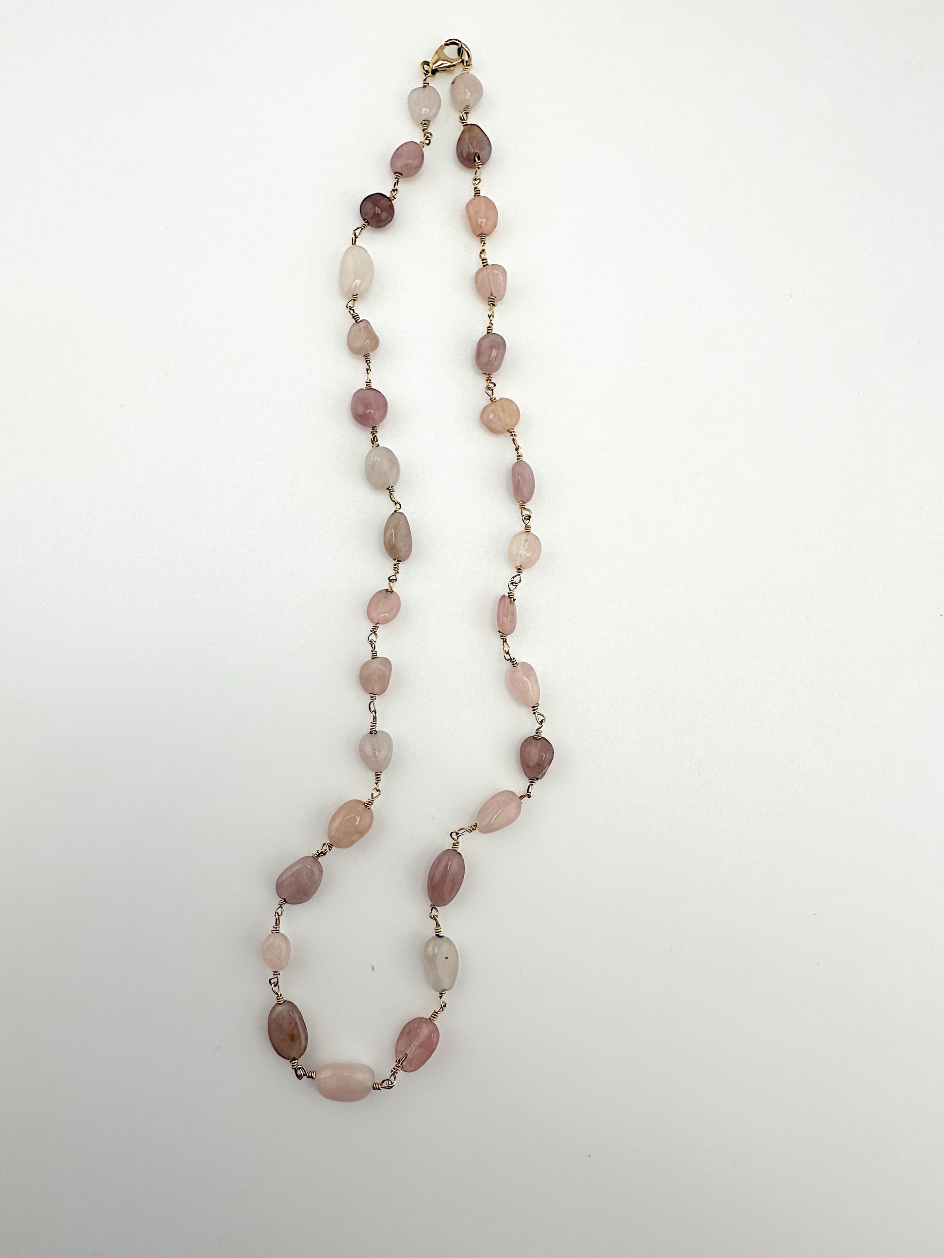 Madagascan Rose Quartz Layers