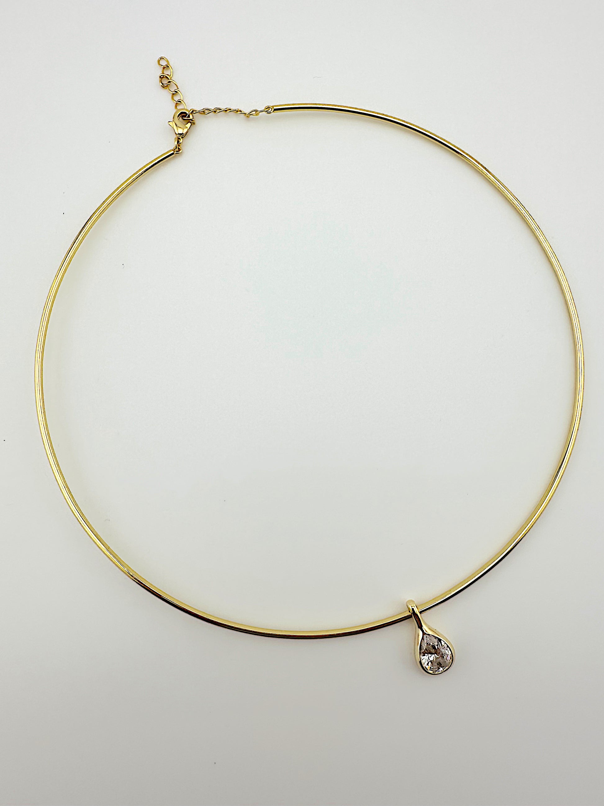 Structured Collar Cuff Necklace