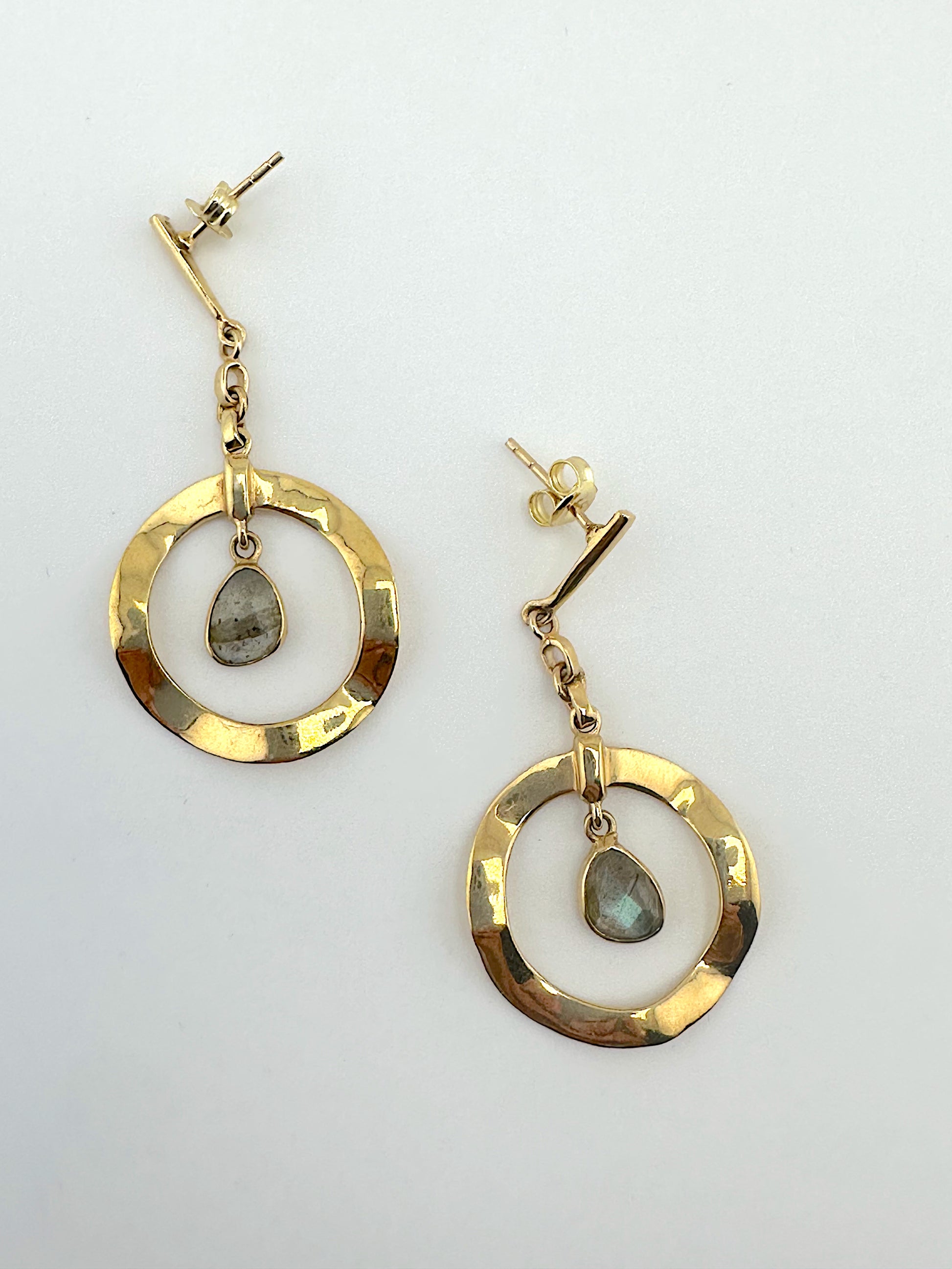 Labradorite Boho Drops