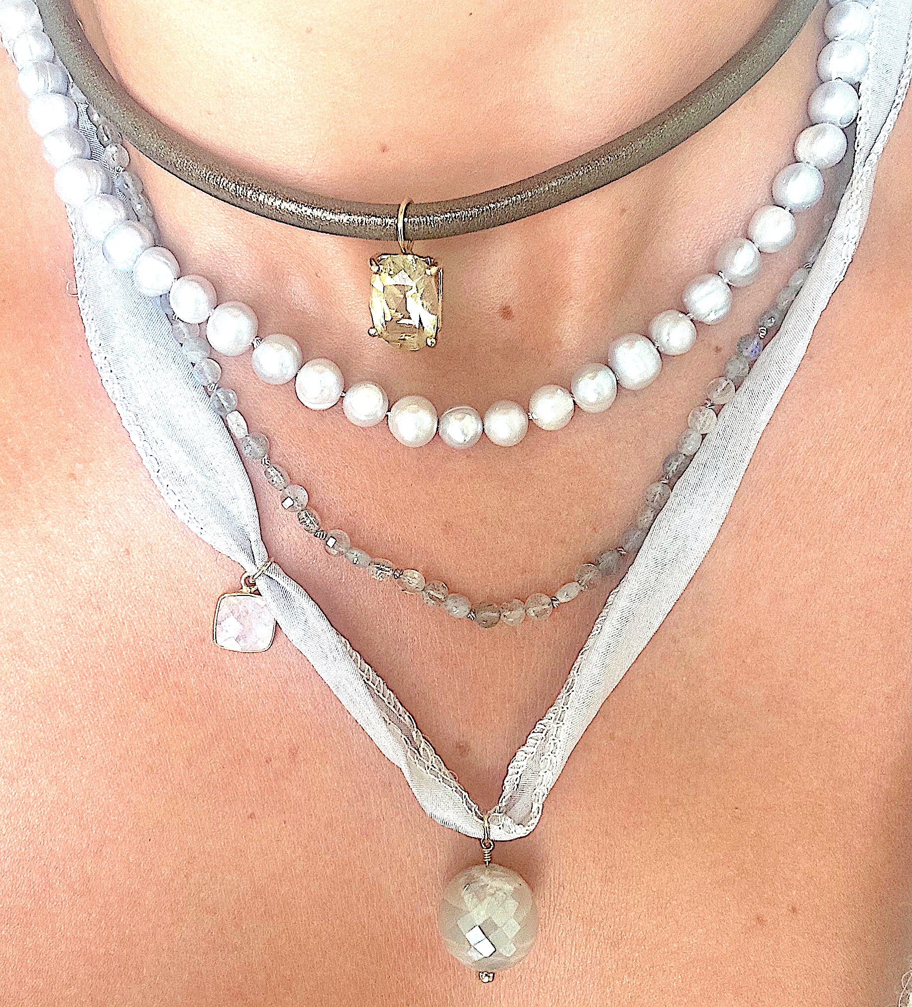 Labradorite Layering Piece
