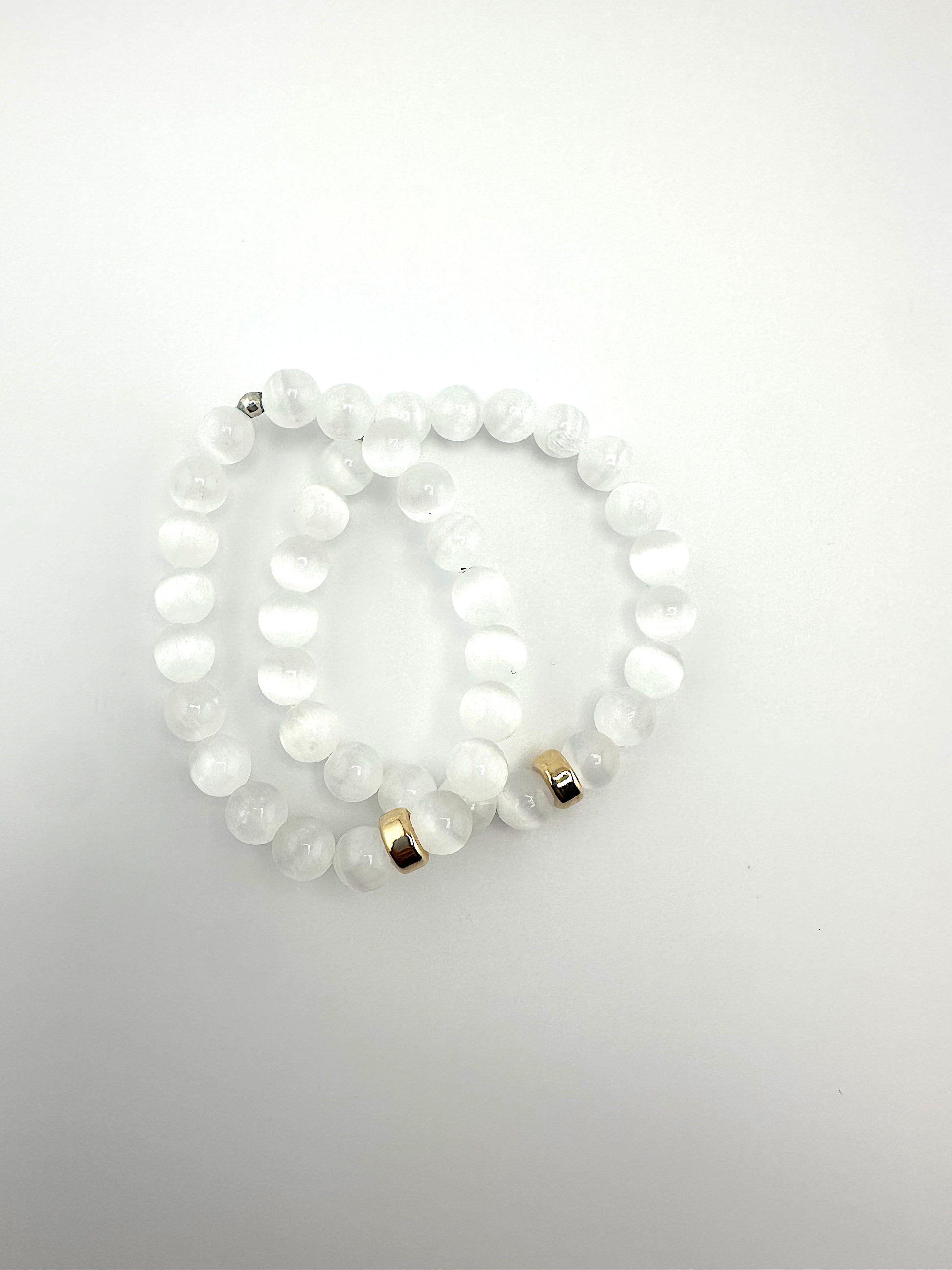 Serene Selenite Bracelet