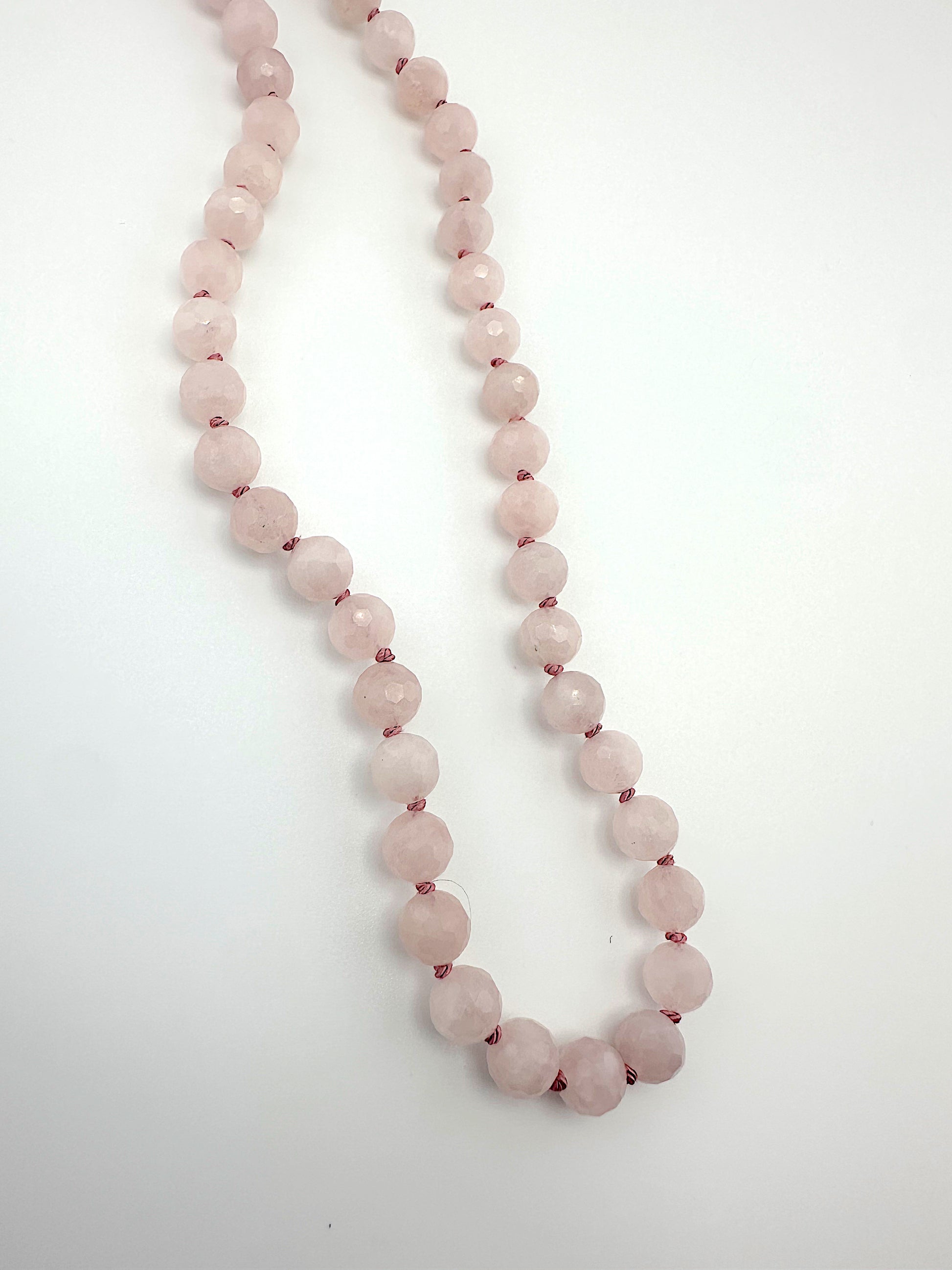 Madagascan Rose Quartz Strand