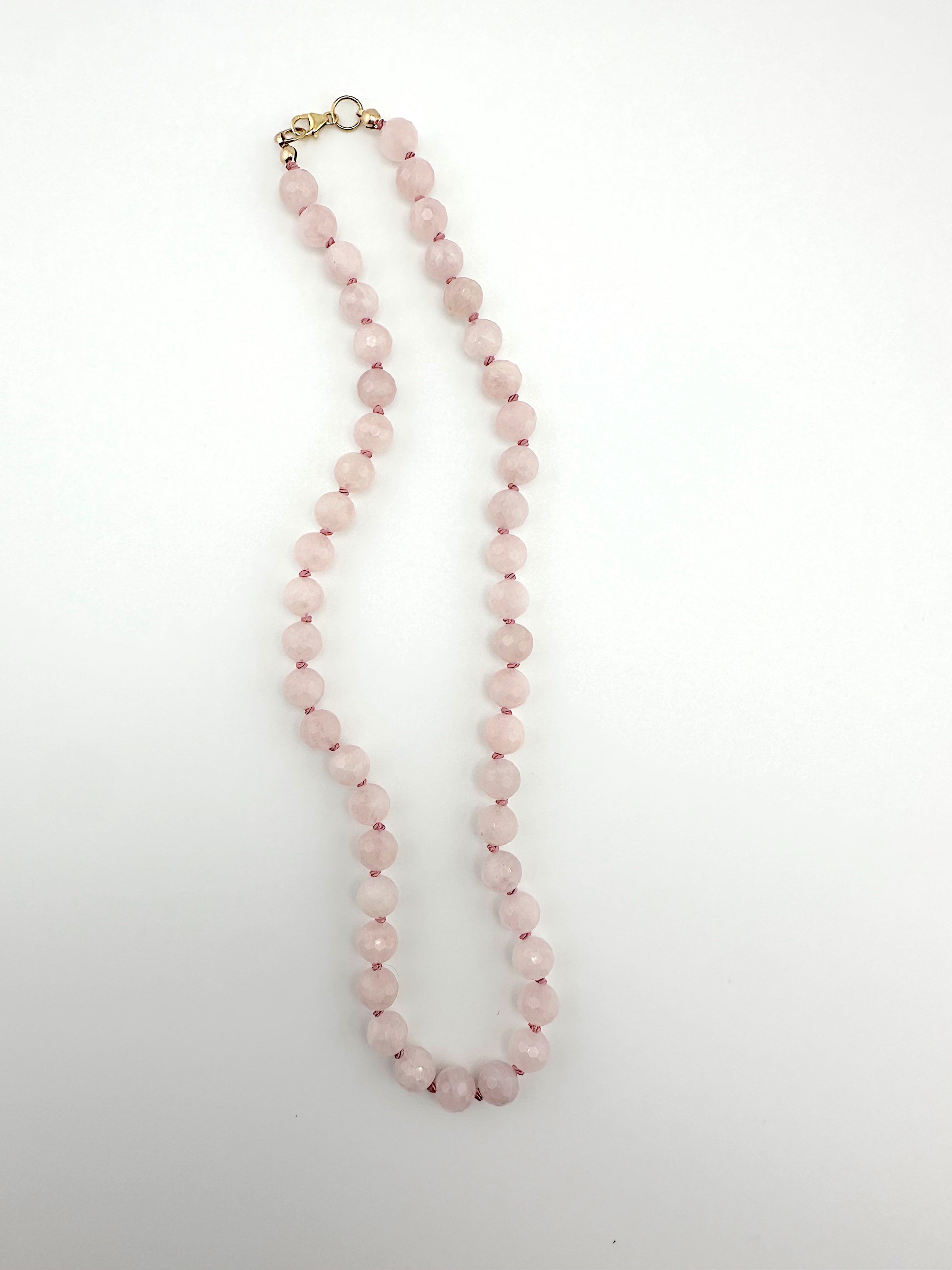 Madagascan Rose Quartz Strand