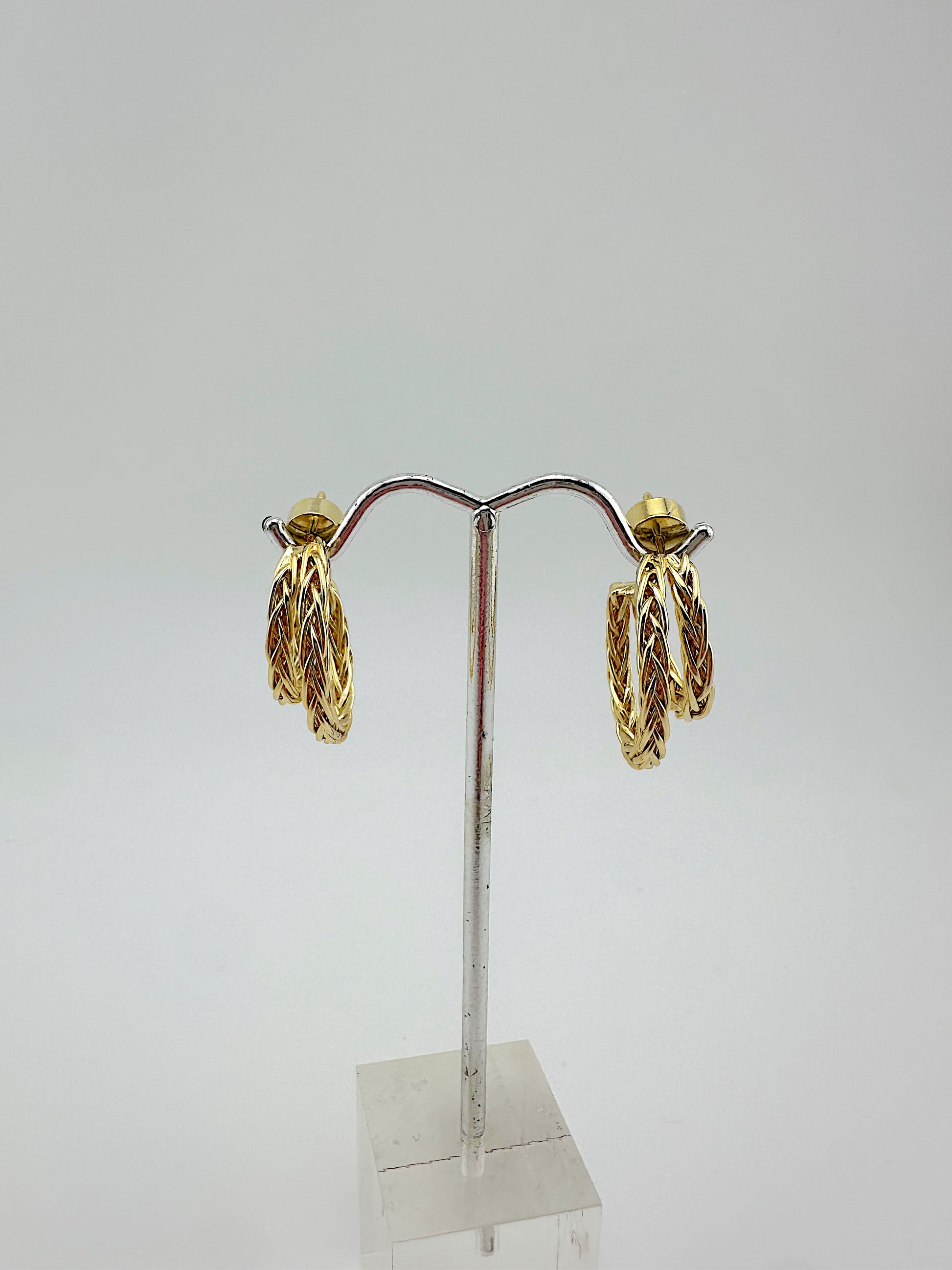 Double Braided Hoops