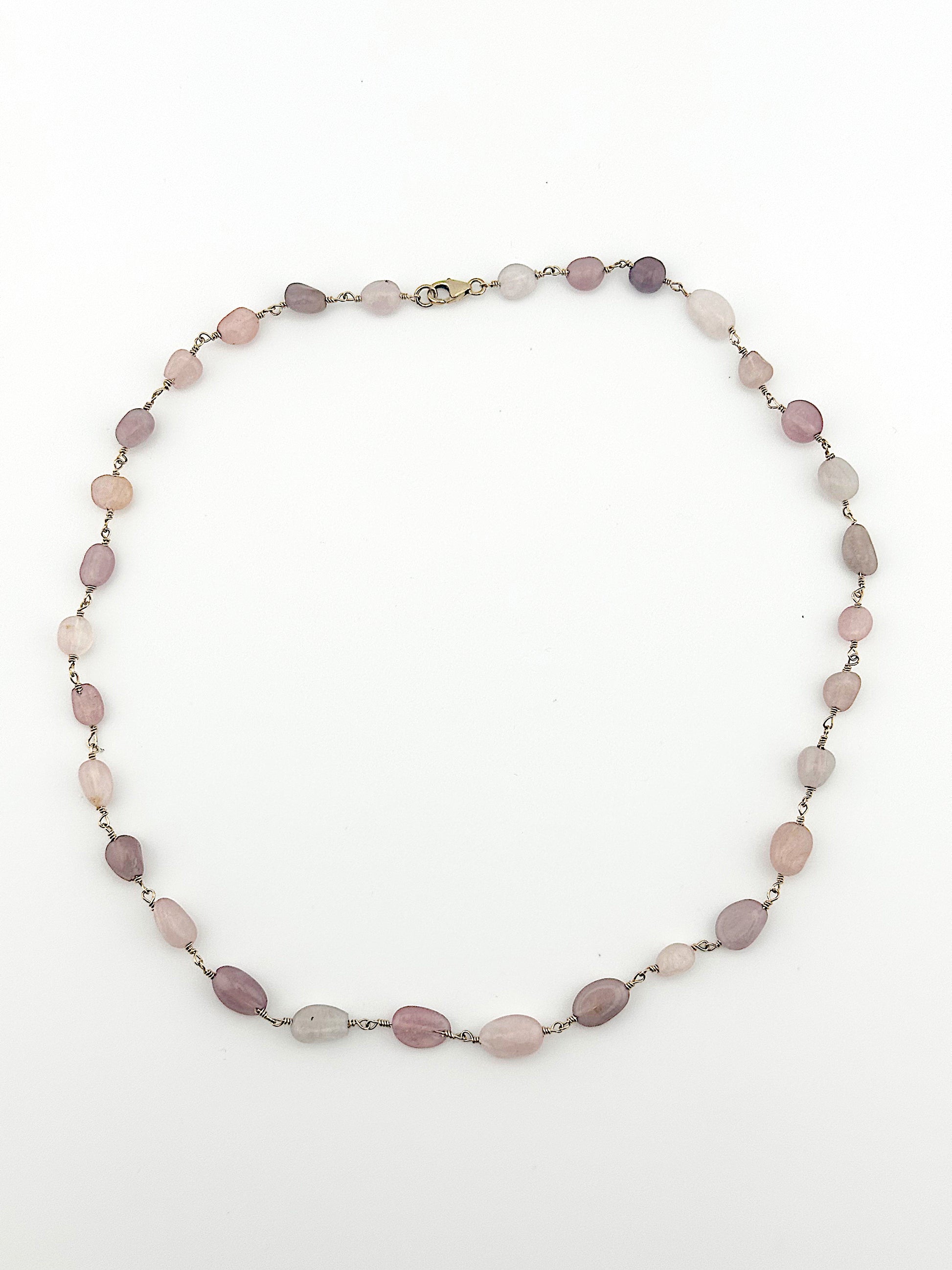 Madagascan Rose Quartz Layers