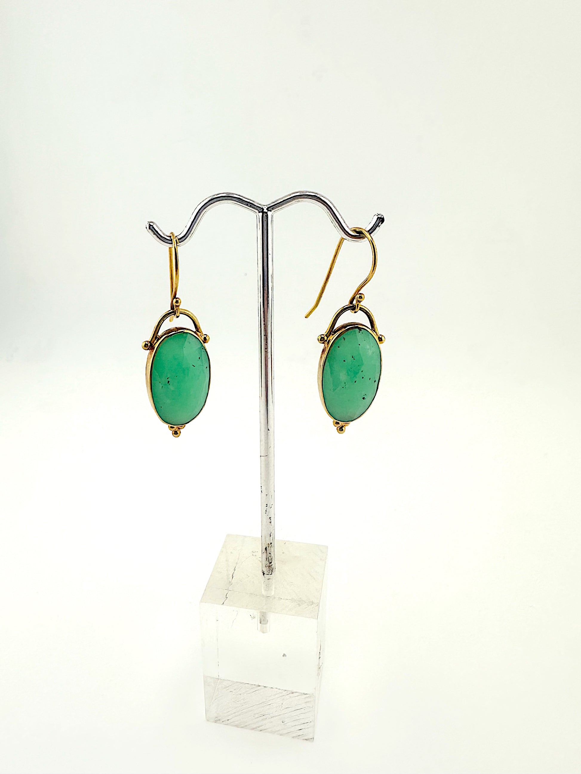 Chrysoprase Dew Drops