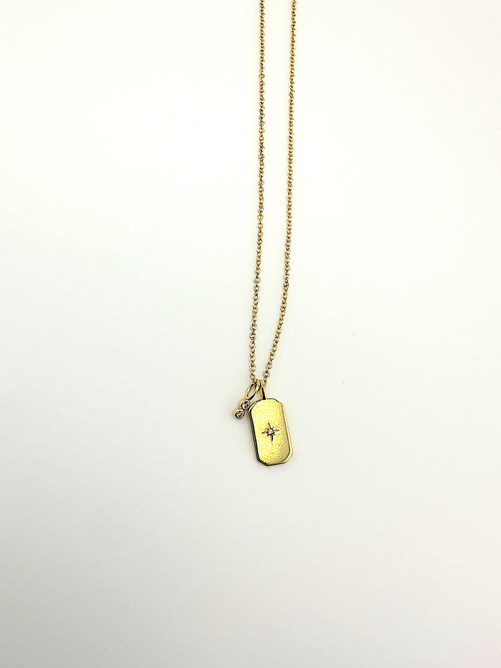 Refined Dog Tag Necklace