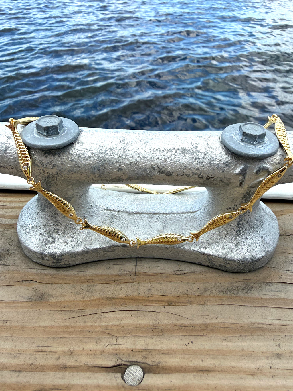 SVD x STAYSTACKED Fish Choker Necklace
