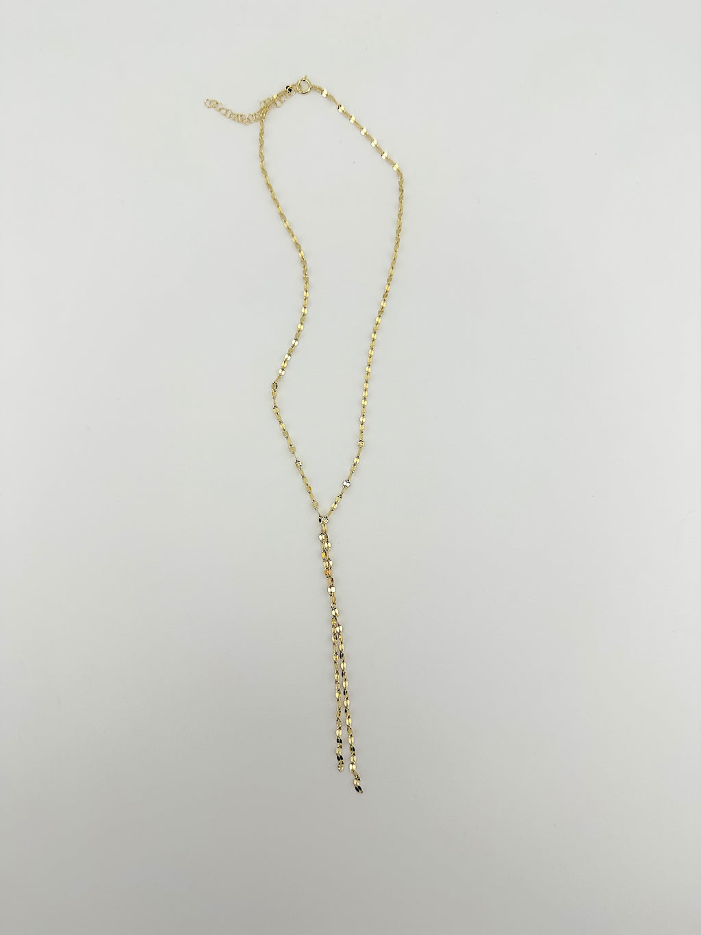 Golden Tassel Lariat