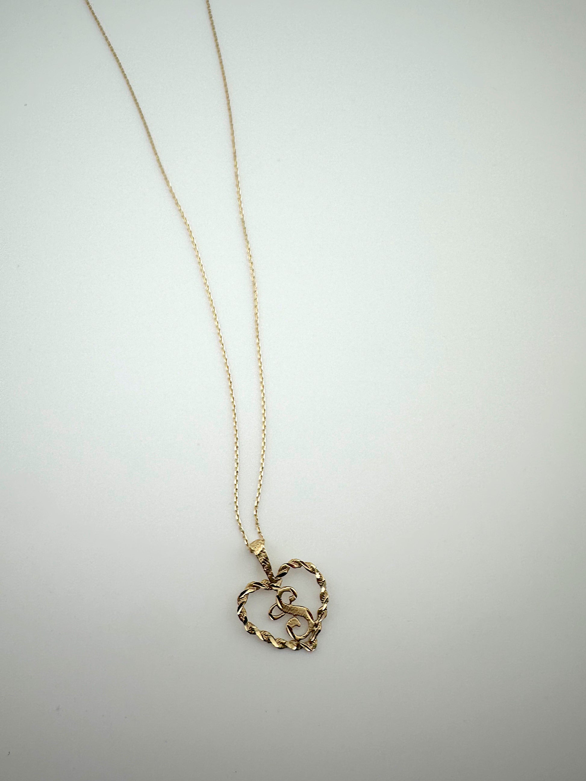 Vintage Luxe Initial Necklace