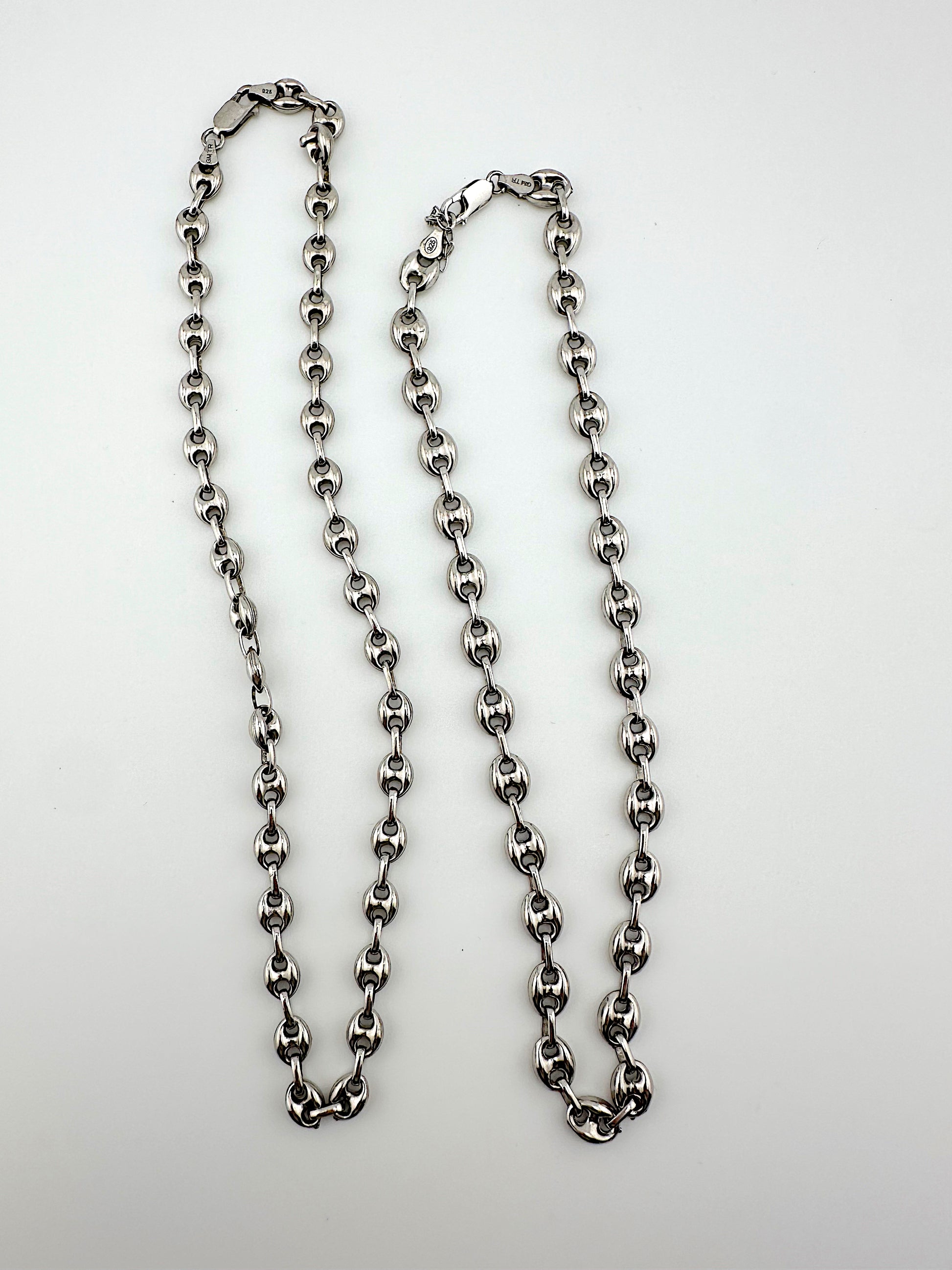 Sterling Gucci Link Chain