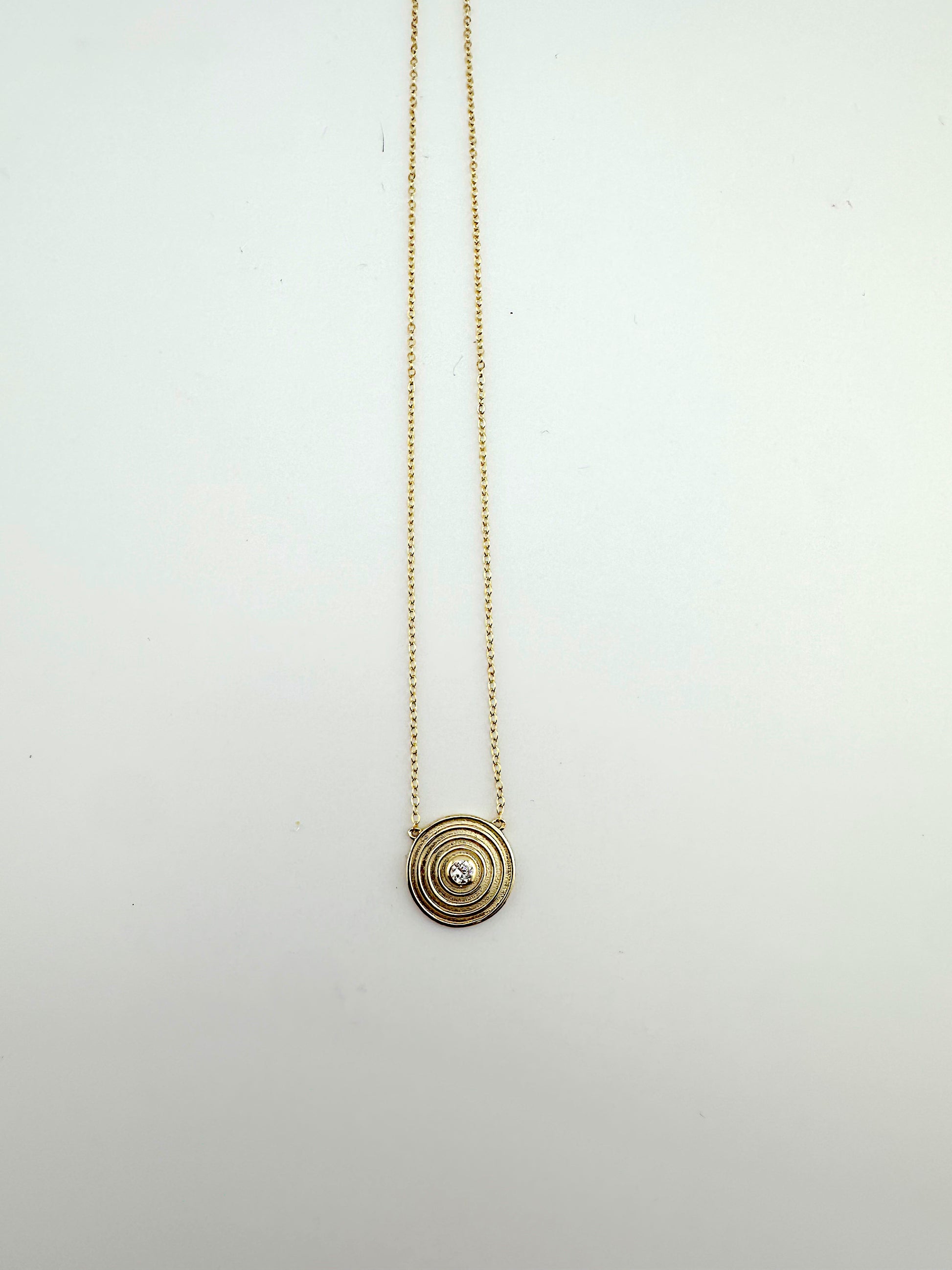 Circle Medallion Necklace