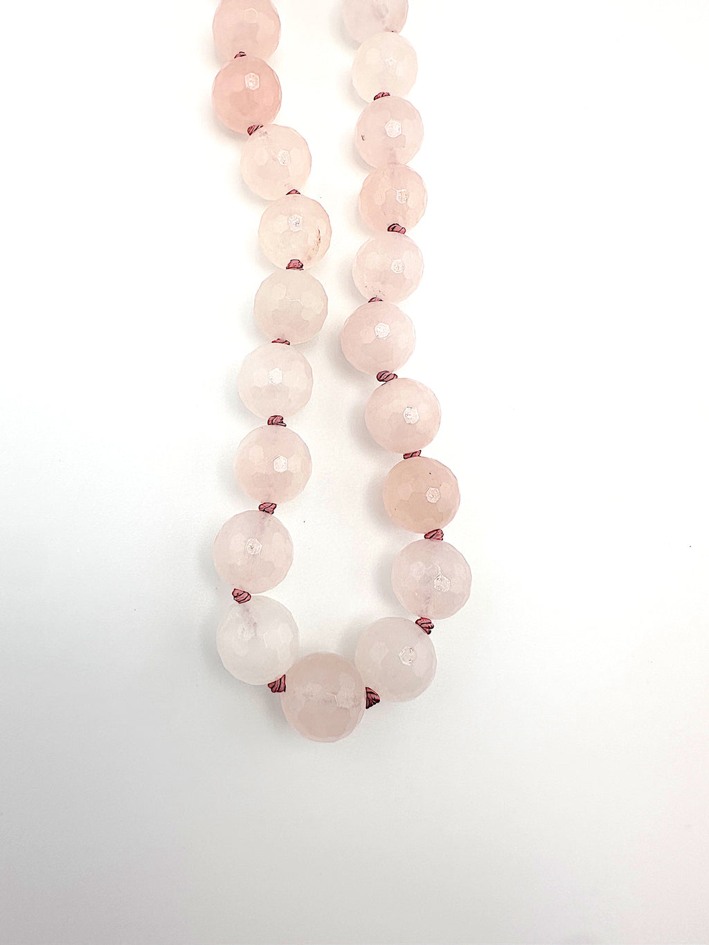 Madagascan Rose Quartz Strand