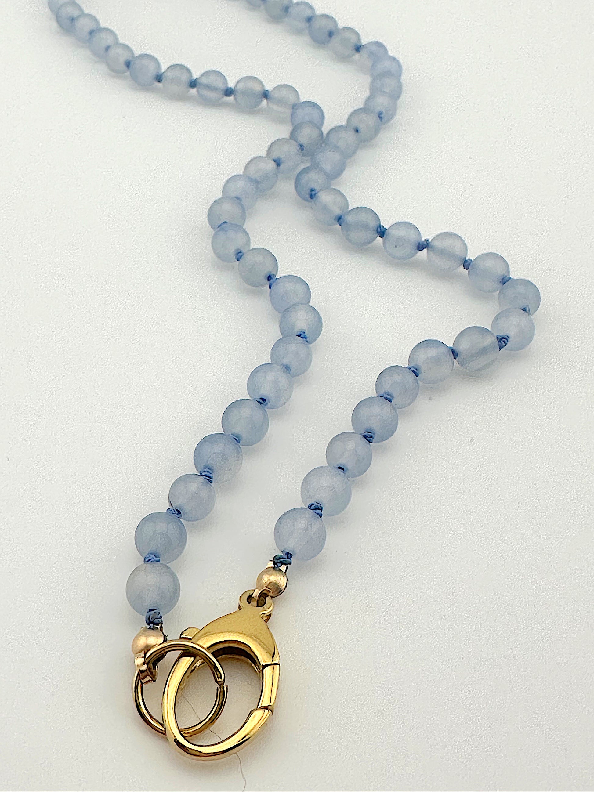 Blue Chalcedony Necklace
