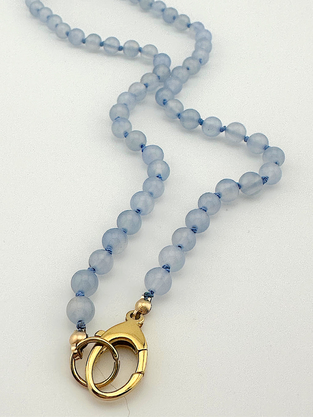 Blue Chalcedony Necklace