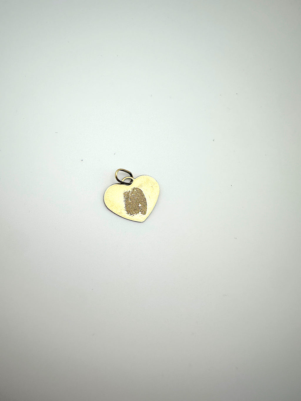 Born Lucky Finger Print Charm