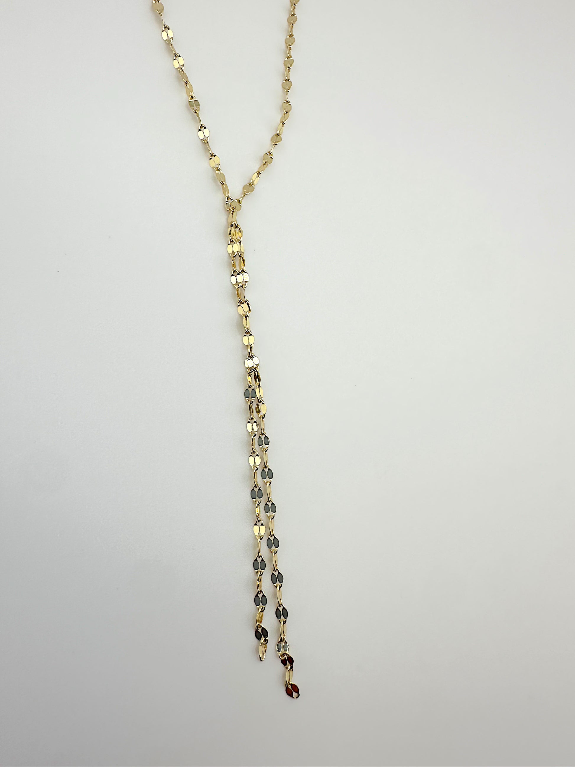 Golden Tassel Lariat