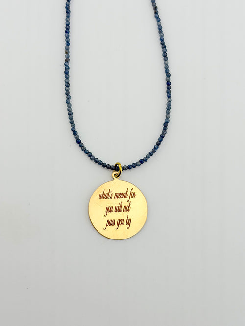 *NEW* Gold Filled Disk Charm - Love Letter Collection