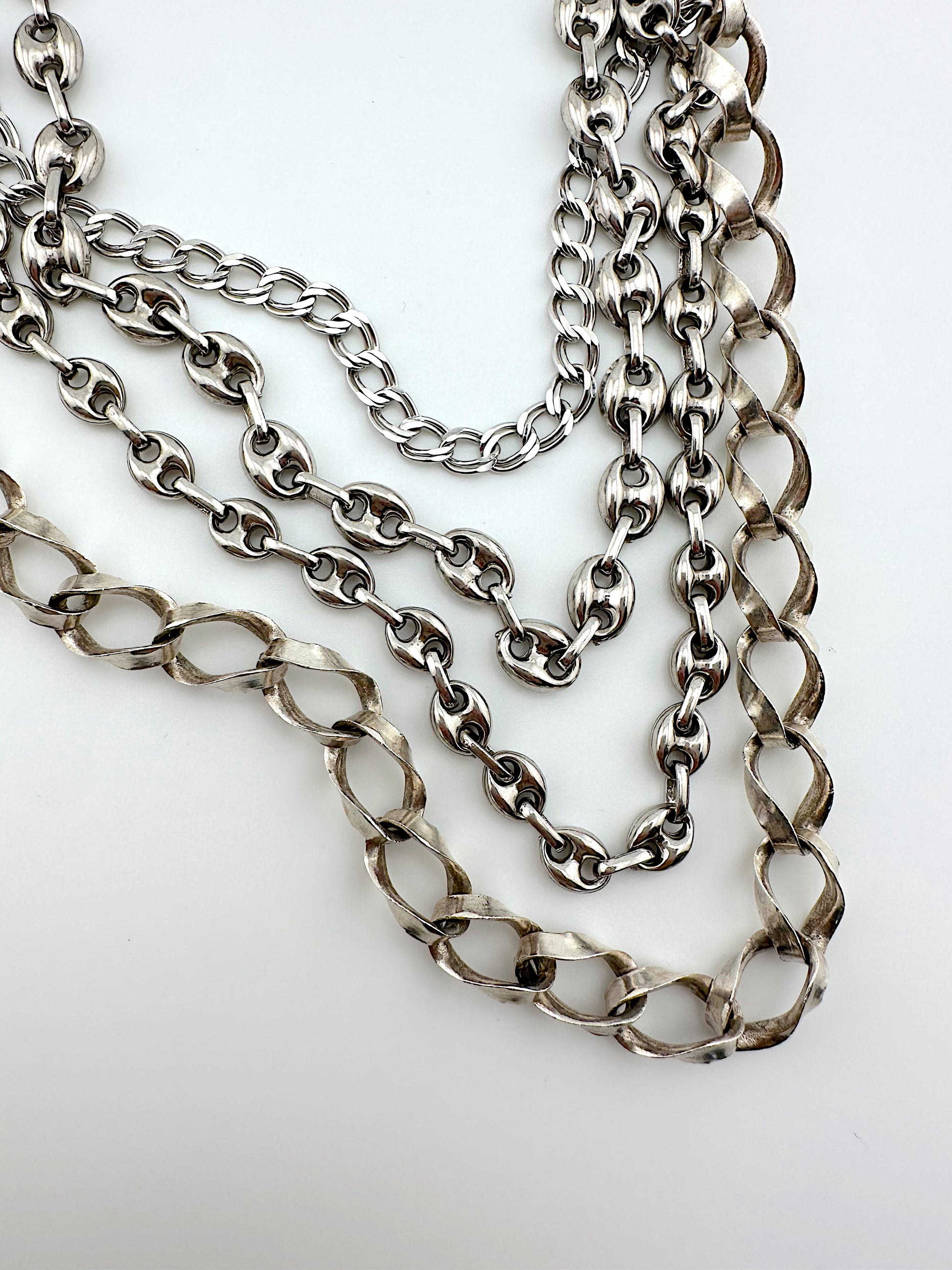 Sterling Gucci Link Chain