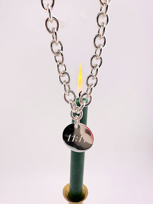 11:11 Sterling Necklace