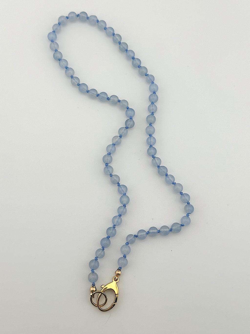 Blue Chalcedony Necklace