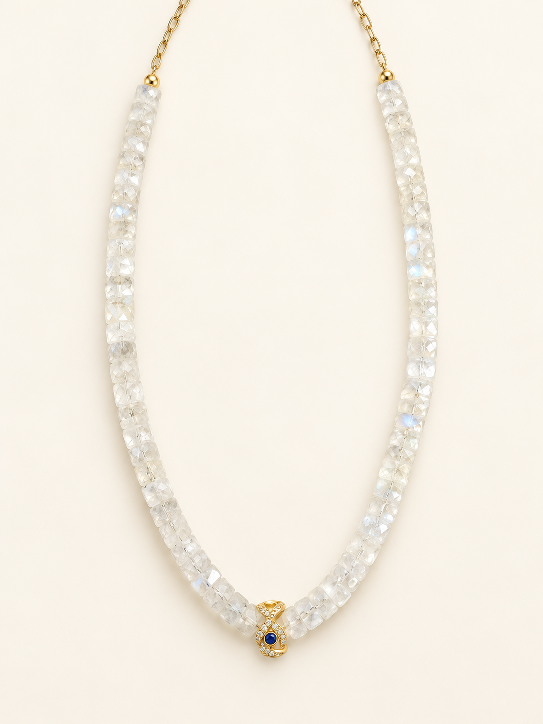 Moonstone Amulet Necklace