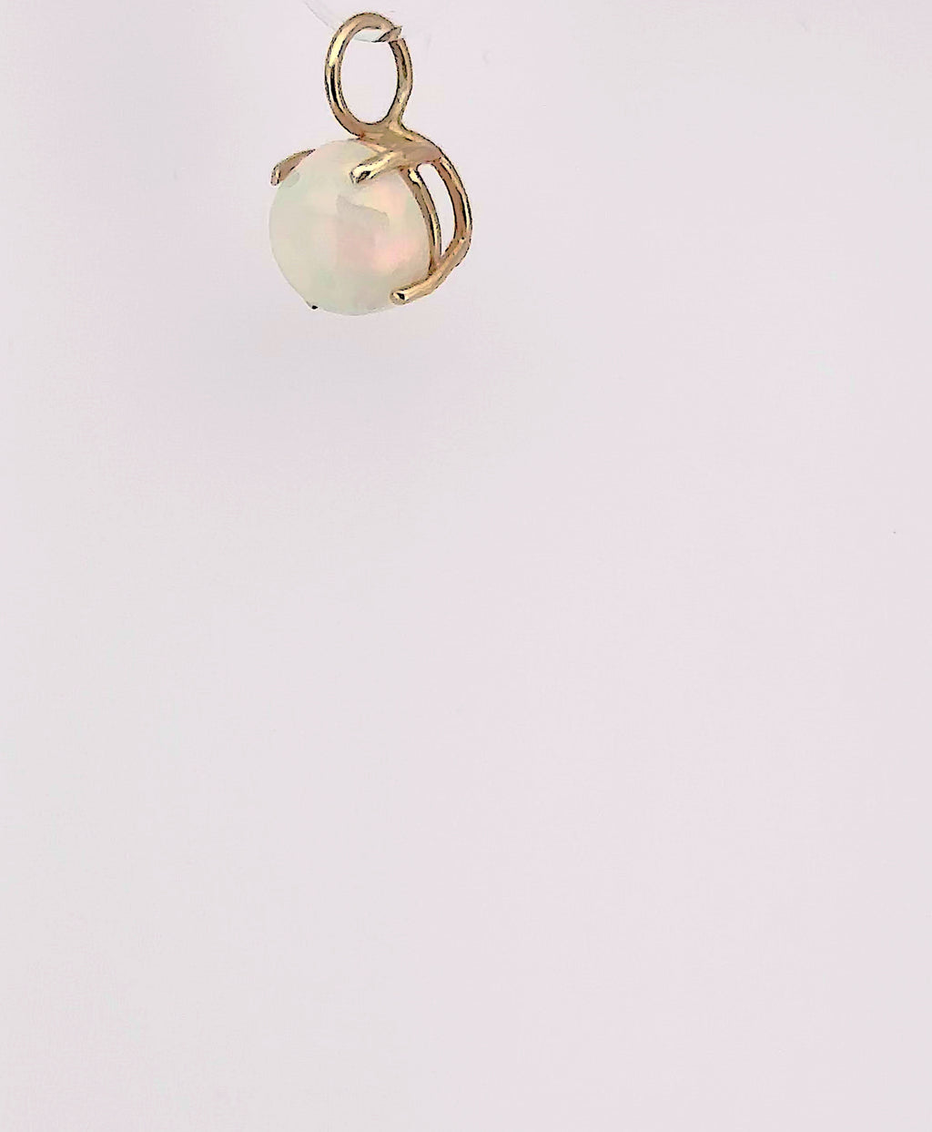 14k Ethiopian Opal Charm