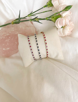 Open image in slideshow, Luxe Tennis Bangle
